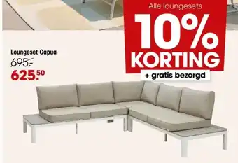 Kwantum Loungeset Capua aanbieding