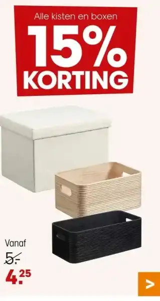 Kwantum Alle kisten en boxen aanbieding