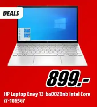 MediaMarkt HP Laptop Envy 13-ba0028nb Intel Core i7-1065G7 aanbieding