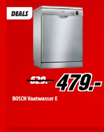 MediaMarkt Bosch Vaatwasser E aanbieding