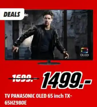 MediaMarkt Panasonic OLED TV 65" | TX-65HZ980E aanbieding