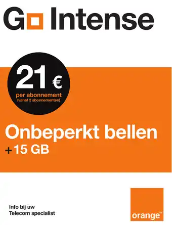 Carrefour Orange Go Intense aanbieding