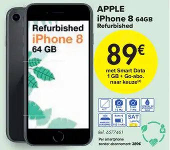 Carrefour Apple iPhone 8 64GB Refurbished aanbieding