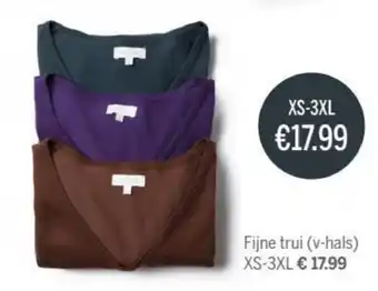 Fijne trui xs-3xl