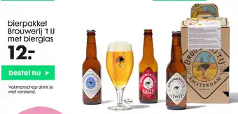 Brouwerij 't IJ Bierpakket met glas