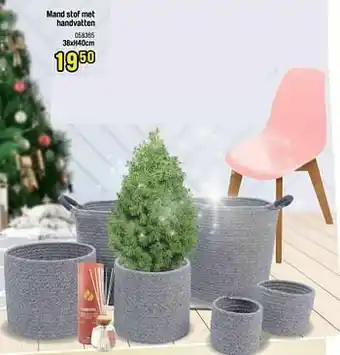 Happyland Mand stof met handvatten aanbieding