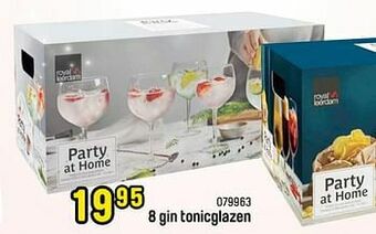 Happyland 8 gin tonicglazen aanbieding