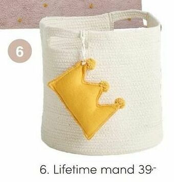 Baby & Tiener Lifetime mand aanbieding