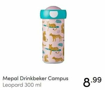 Baby & Tiener Mepal drinkbeker campus leopard aanbieding