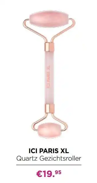 Ici paris xl quartz gezichtsroller