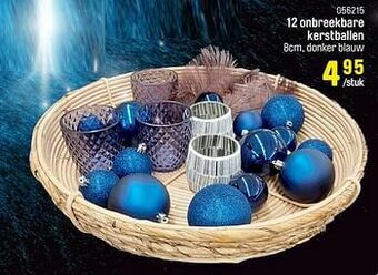 Happyland 12 onbreekbare kerstballen aanbieding