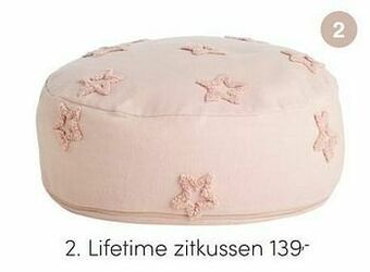 Baby & Tiener Lifetime zitkussen aanbieding