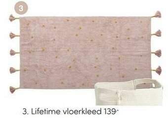 Baby & Tiener Lifetime vloerkleed aanbieding