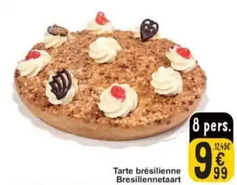 Tarte brésilienne Bresiliennetaart