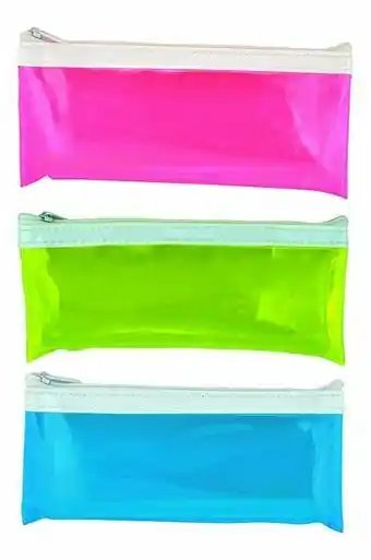 Dreamland Pennenzak transparant neon aanbieding