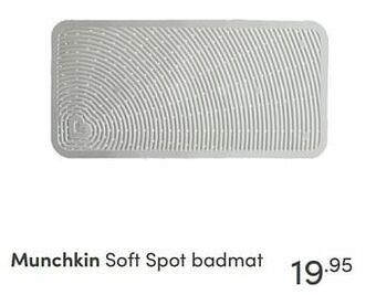Baby & Tiener Munchkin soft spot badmat aanbieding