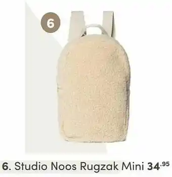 Baby & Tiener Studio noos rugzak mini aanbieding