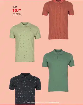 Bristol Polo / Checker s-xxxl aanbieding