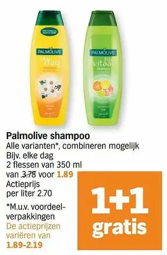 Palmolive shampoo elke dag
