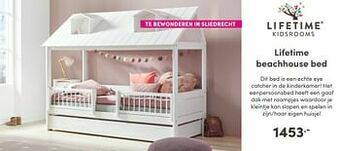 Baby & Tiener Lifetime beachhouse bed aanbieding