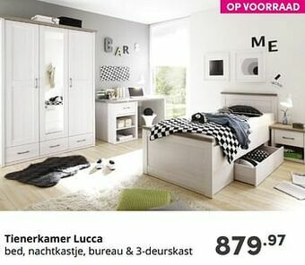 Baby & Tiener Tienerkamer lucca aanbieding