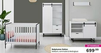 Baby & Tiener Babykamer dalton aanbieding