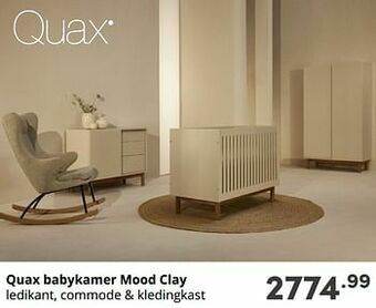 Quax babykamer mood clay