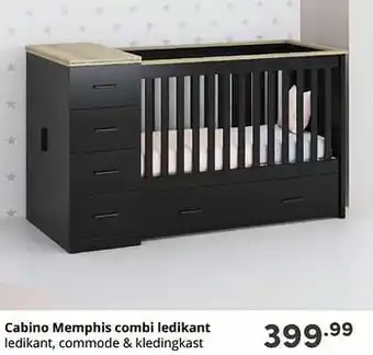 Baby & Tiener Cabino memphis combi ledikant aanbieding