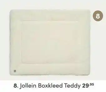Baby & Tiener Jollein boxkleed teddy aanbieding