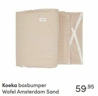 Baby & Tiener Koeka boxbumper wafel amsterdam sand aanbieding