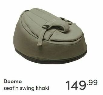 Baby & Tiener Doomo seat’n swing khaki aanbieding