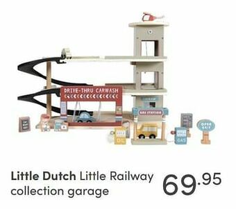 Little dutch little railway collection garage