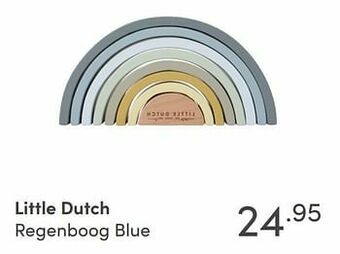Baby & Tiener Little dutch regenboog blue aanbieding