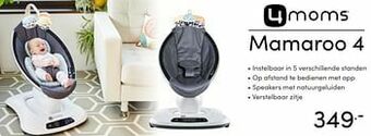 Baby & Tiener 4moms mamaroo 4 aanbieding