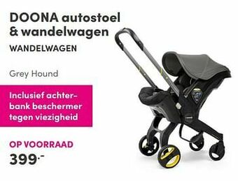 Baby & Tiener Doona autostoel + wandelwagen aanbieding