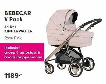Baby & Tiener Bebecar v pack 2-in-1 kinderwagen aanbieding