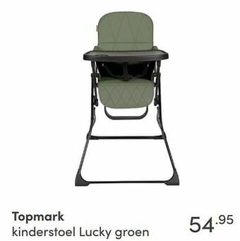 Baby & Tiener Topmark kinderstoel lucky groen aanbieding