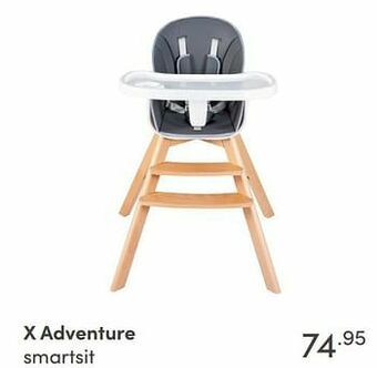 Baby & Tiener X adventure smartsit aanbieding
