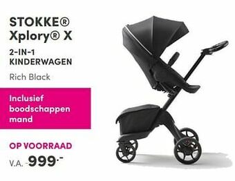 Baby & Tiener Stokke xplory x 2-in-1 kinderwagen aanbieding