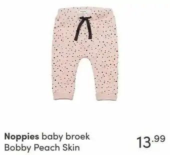 Baby & Tiener Noppies baby broek bobby peach skin aanbieding
