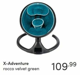 Baby & Tiener X-adventure rocco velvet green aanbieding