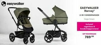 Baby & Tiener Easywalker harvey3 2-in-1 kinderwagen aanbieding