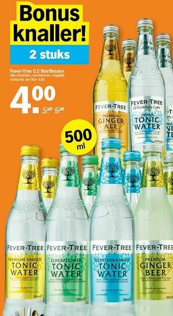 Albert Heijn Fever-tree aanbieding