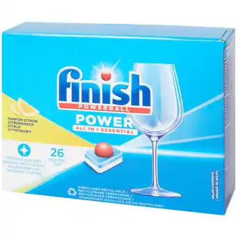 Action Finish vaatwastabletten Powerball aanbieding