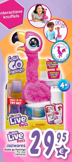 Cora Gotta go flamingo aanbieding