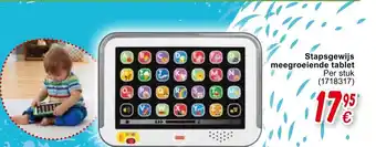 Cora Stapsgewijs meegroeiende tablet aanbieding