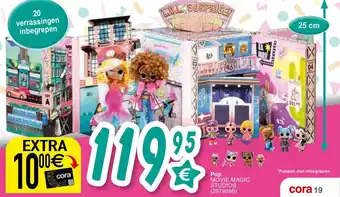 Cora Pop Movie Magic Stusdios aanbieding