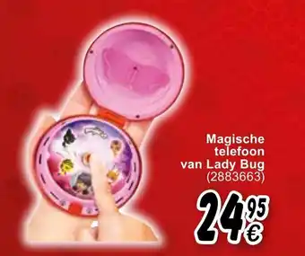 Magische telefoon van Lady Bug