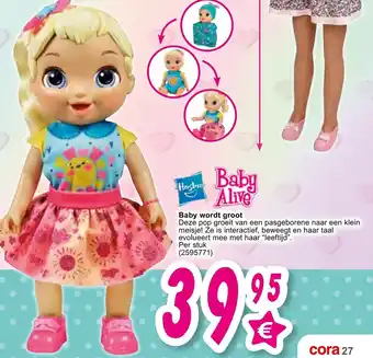 Cora Baby wordt groot aanbieding