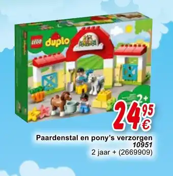 Paardenstal en pony's verzorgen 10951